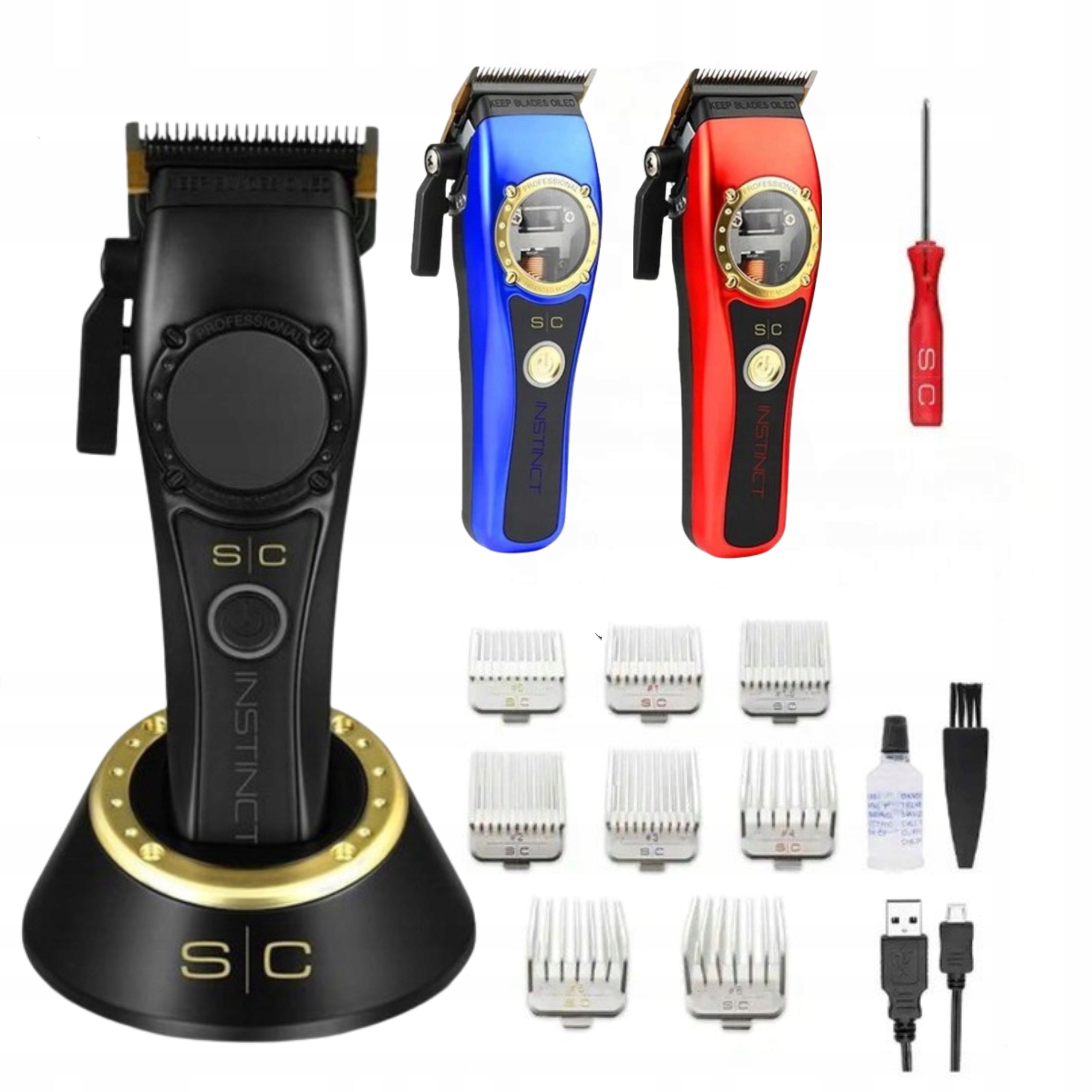 StyleCraft Instinct Hair Clipper with Removable Wireless Enclosure