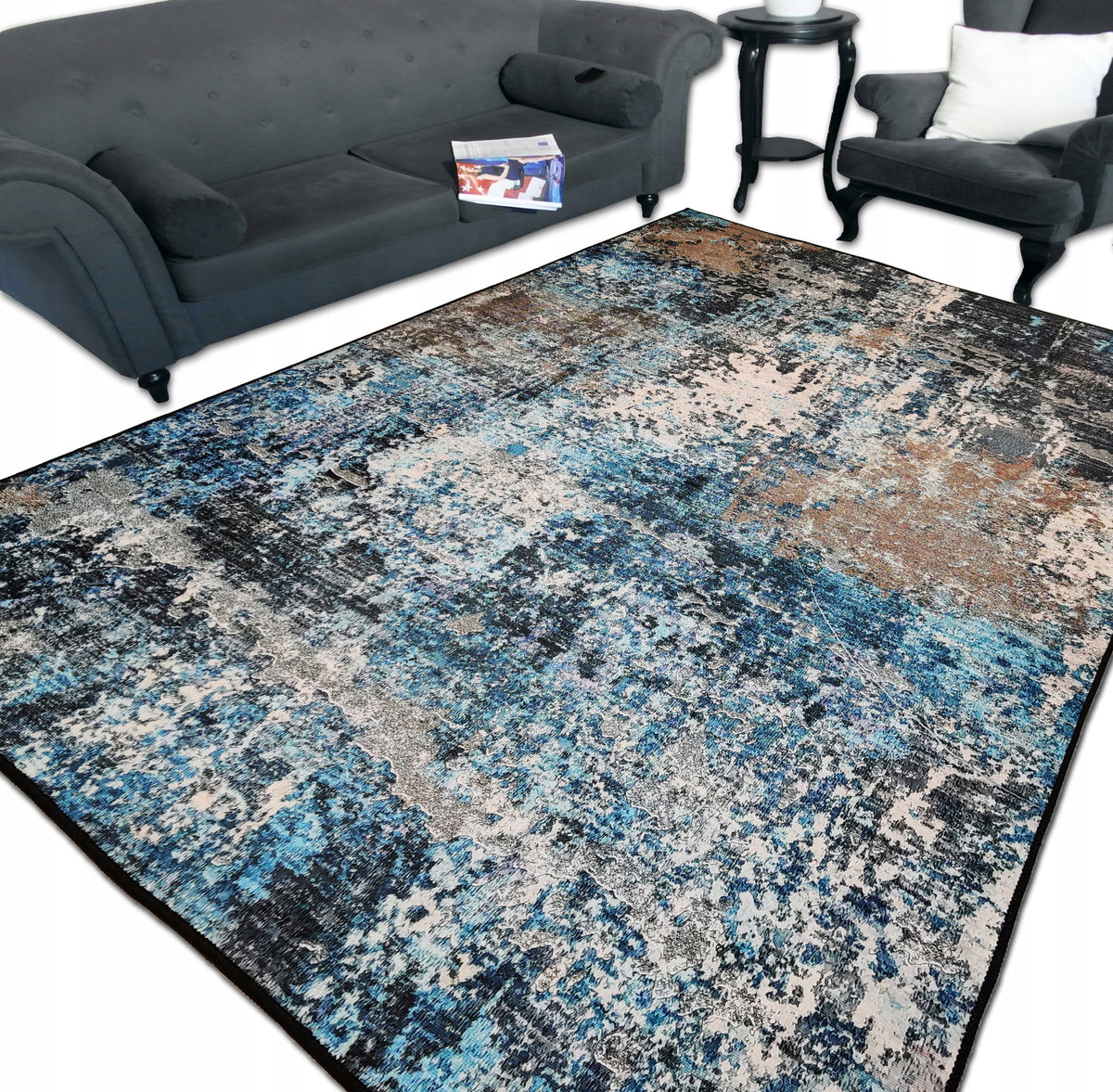 Stylish Carpet Fancy 200x300 Anti-slip Artdeco for room Various Designs!