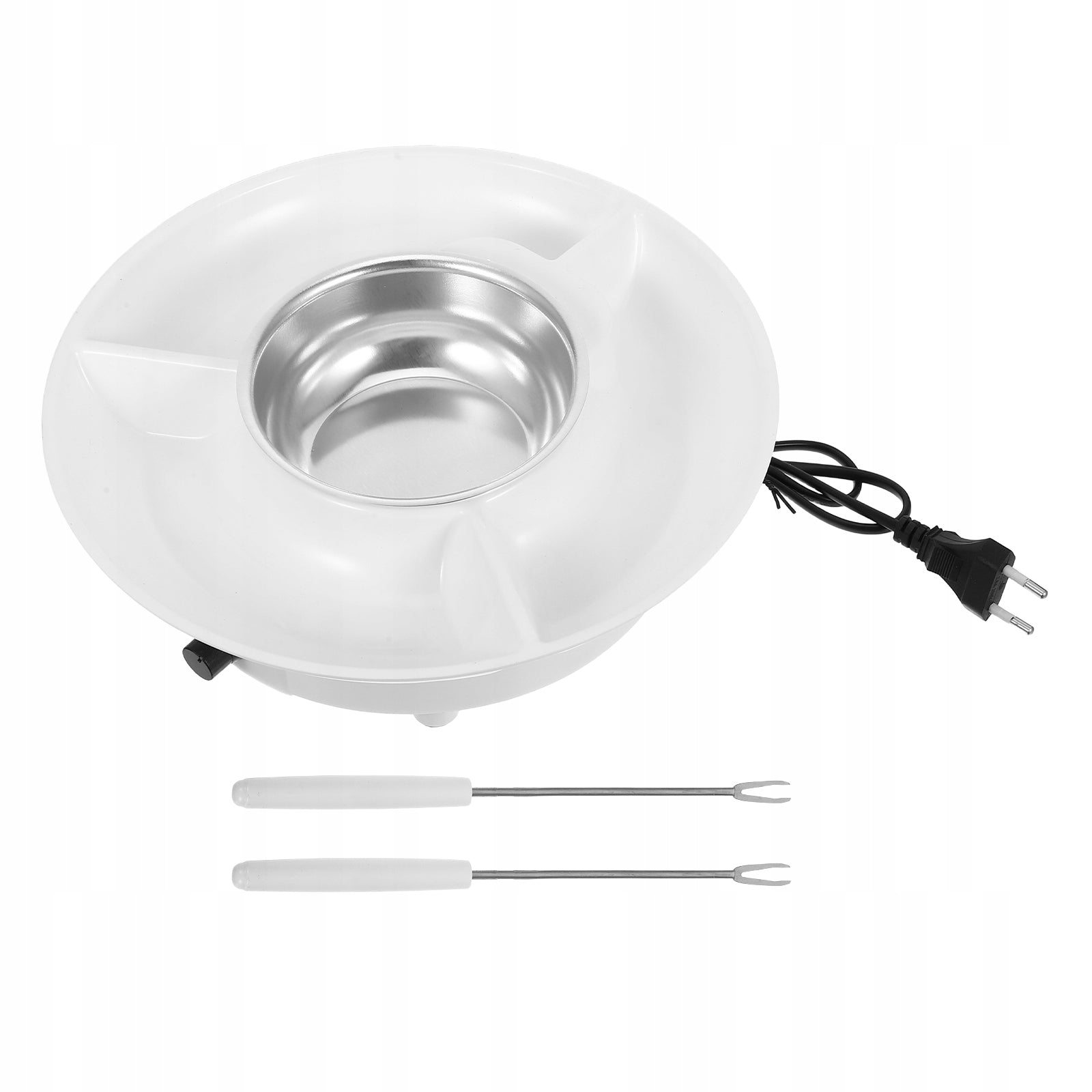 Stylish Chocolate Melting Pot with Rapid Heating System Dominant color black
