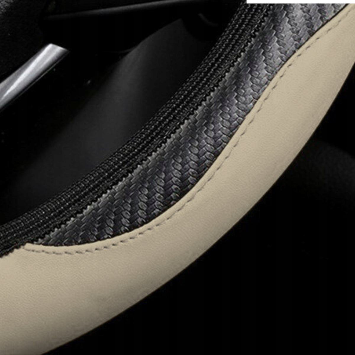 Stylish Handlebar Cover UNIVERSAL 36 - 38 cm BEIGE overlay Manufacturer's catalog number pokrowiec na kierownice