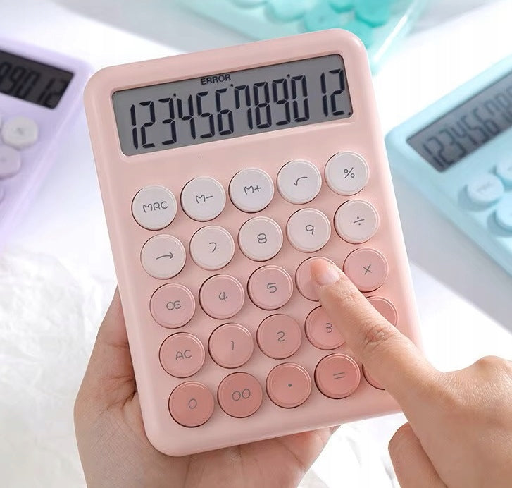 Stylish School Office Calculator Powder Pink EAN (GTIN) 5904109160625