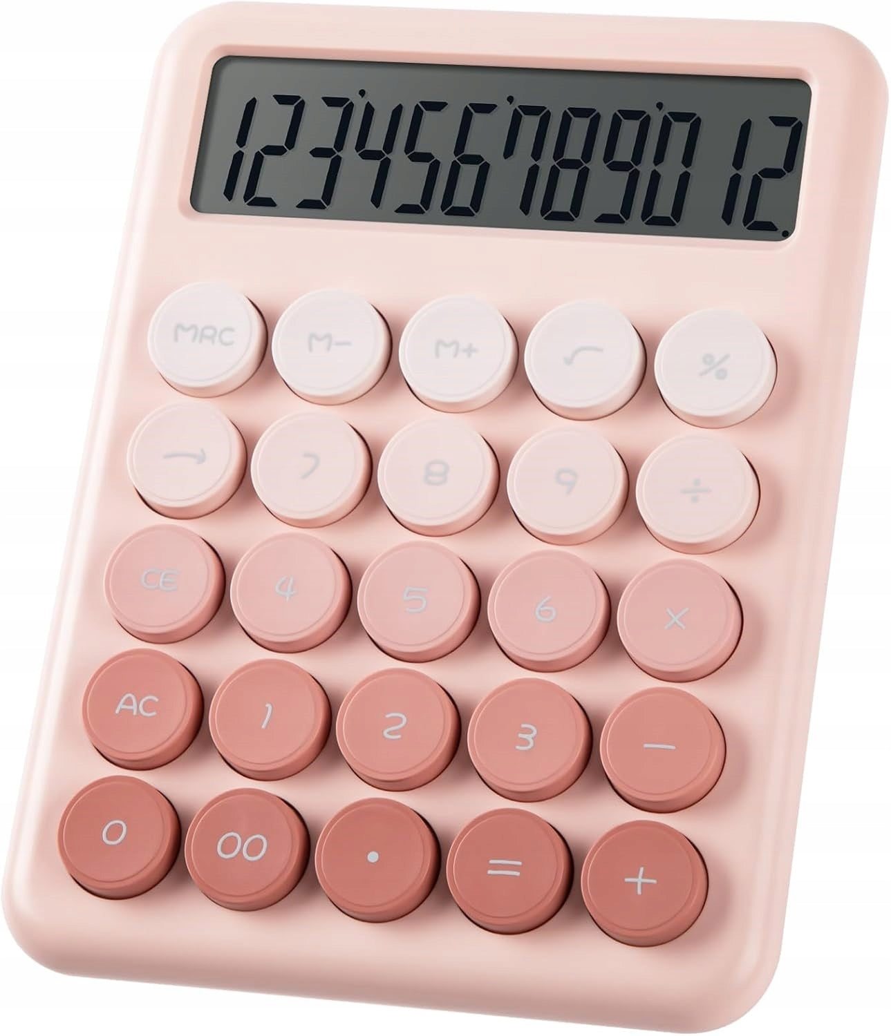 Stylish School Office Calculator Powder Pink