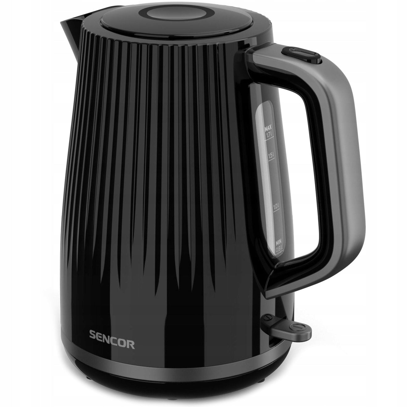 Stylish cordless kettle Sencor SWK7519BK 360° STRIX 2200W 1.7L black