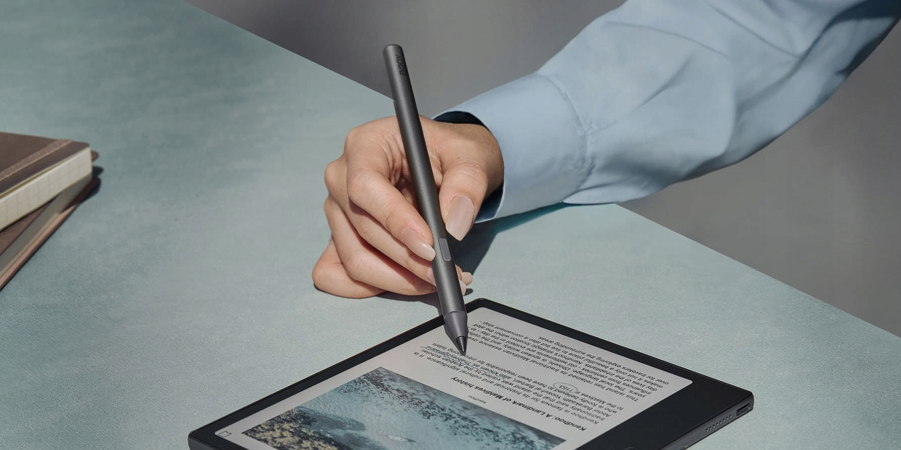 Stylus Pen Electronic Touch Pen Onyx Boox with Button and Eraser Manufacturer code Boox InkSense