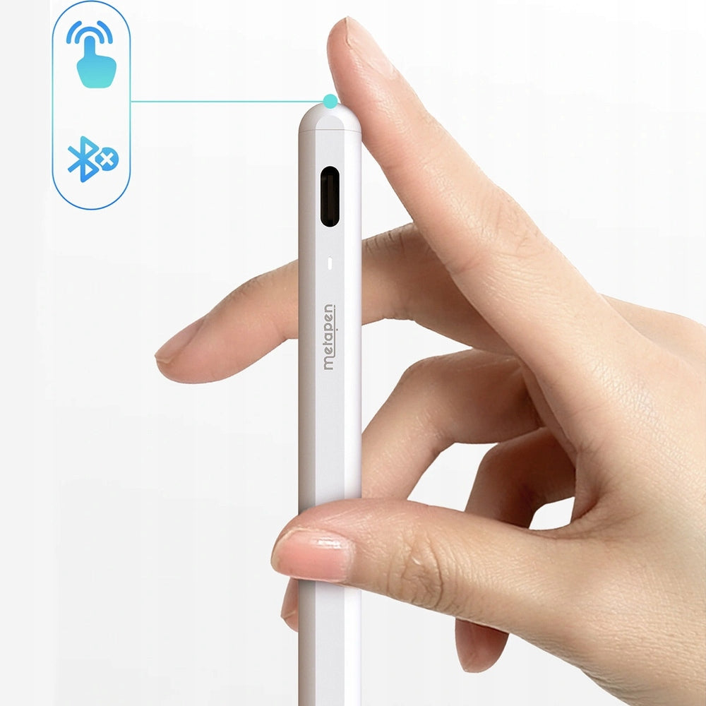 Stylus for iPad Pro Air Mini, Metapen A8, Palm Rejection USB-C Magnetic Manufacturer code 6936360600946