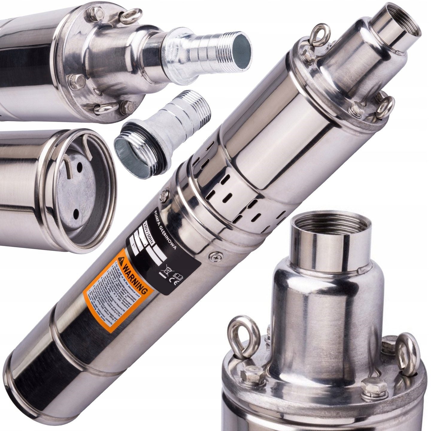 Submersible Screw Pump For Well Water 3500w 3300 L/h Manufacturer code rs8815