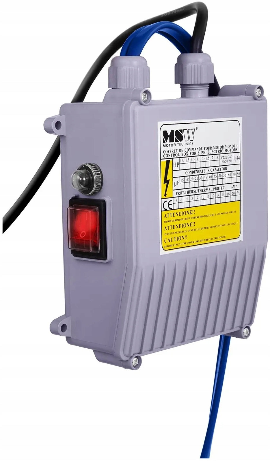 Submersible pump 370W to 43m MSW MSW-SPP44-037 10060171 Manufacturer code 10060171