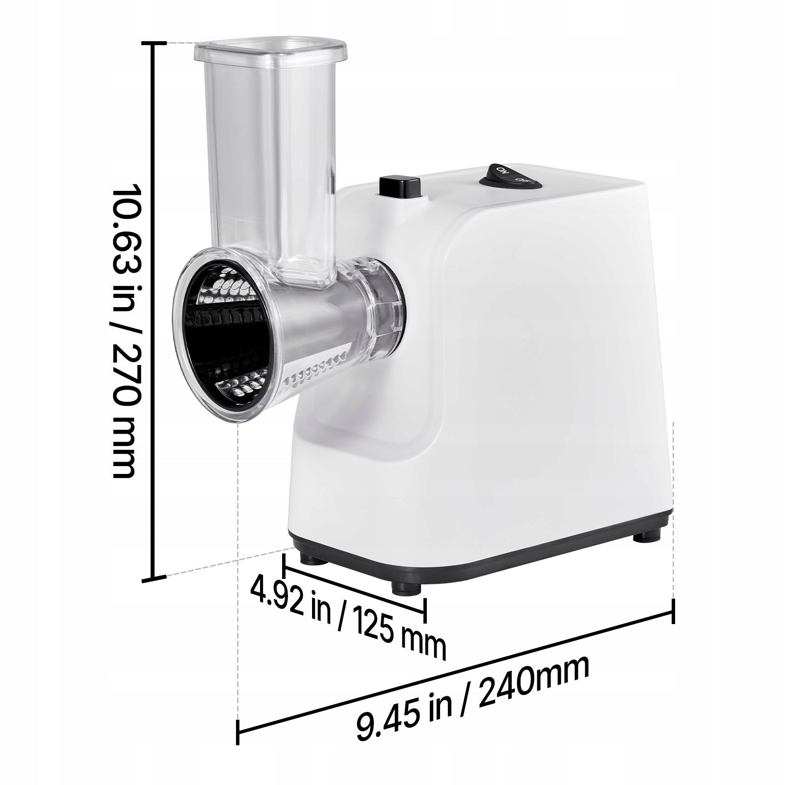 SucceBuy Electric Vegetable Slicer 200W With 5 Steel Blade For Kitchen Manufacturer code DDSCQPJSL5PD9UHP8