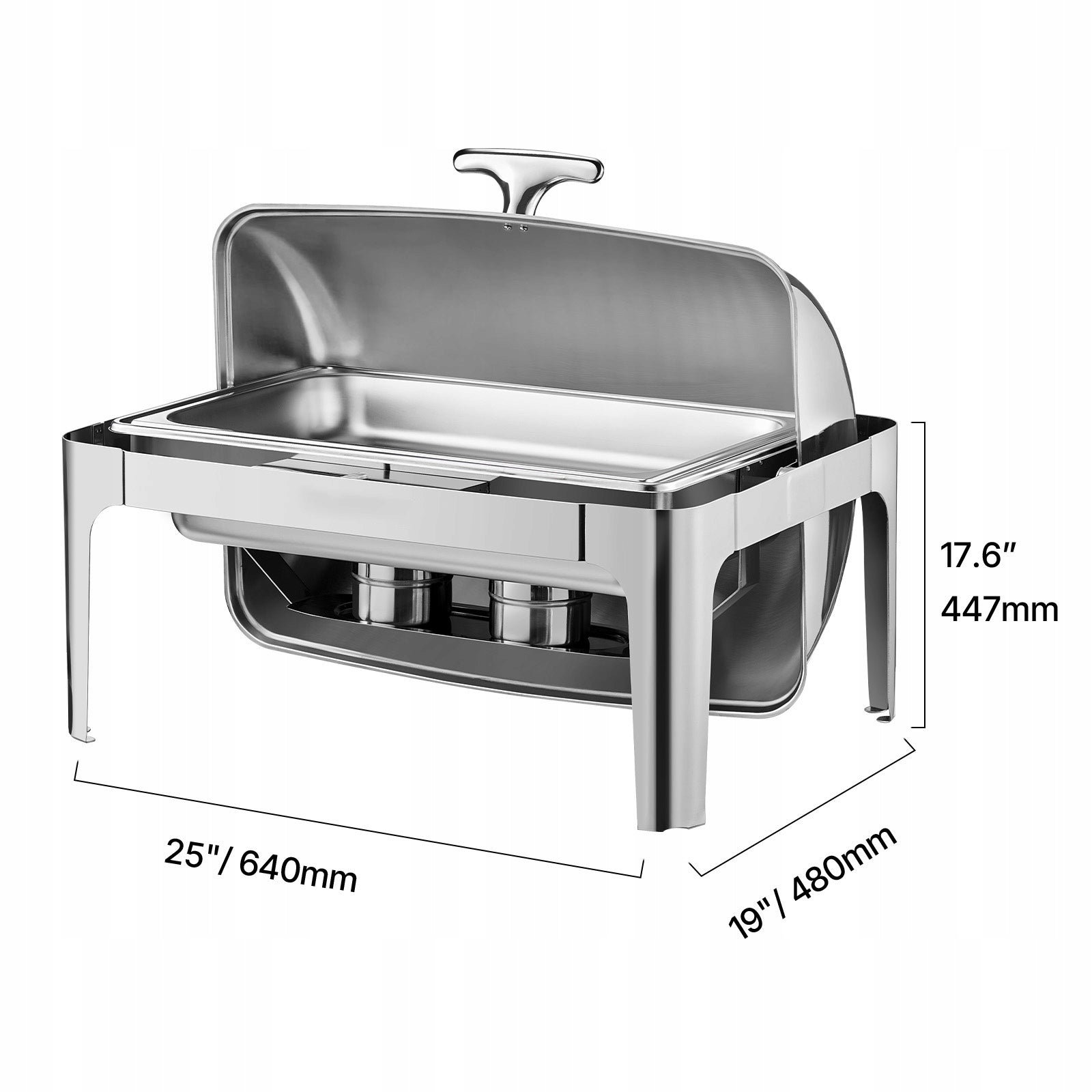 SucceBuy Gastronomic Heater 8,5L Rolled Countertop With Clip Silver Manufacturer code ZFXQFGK1JT