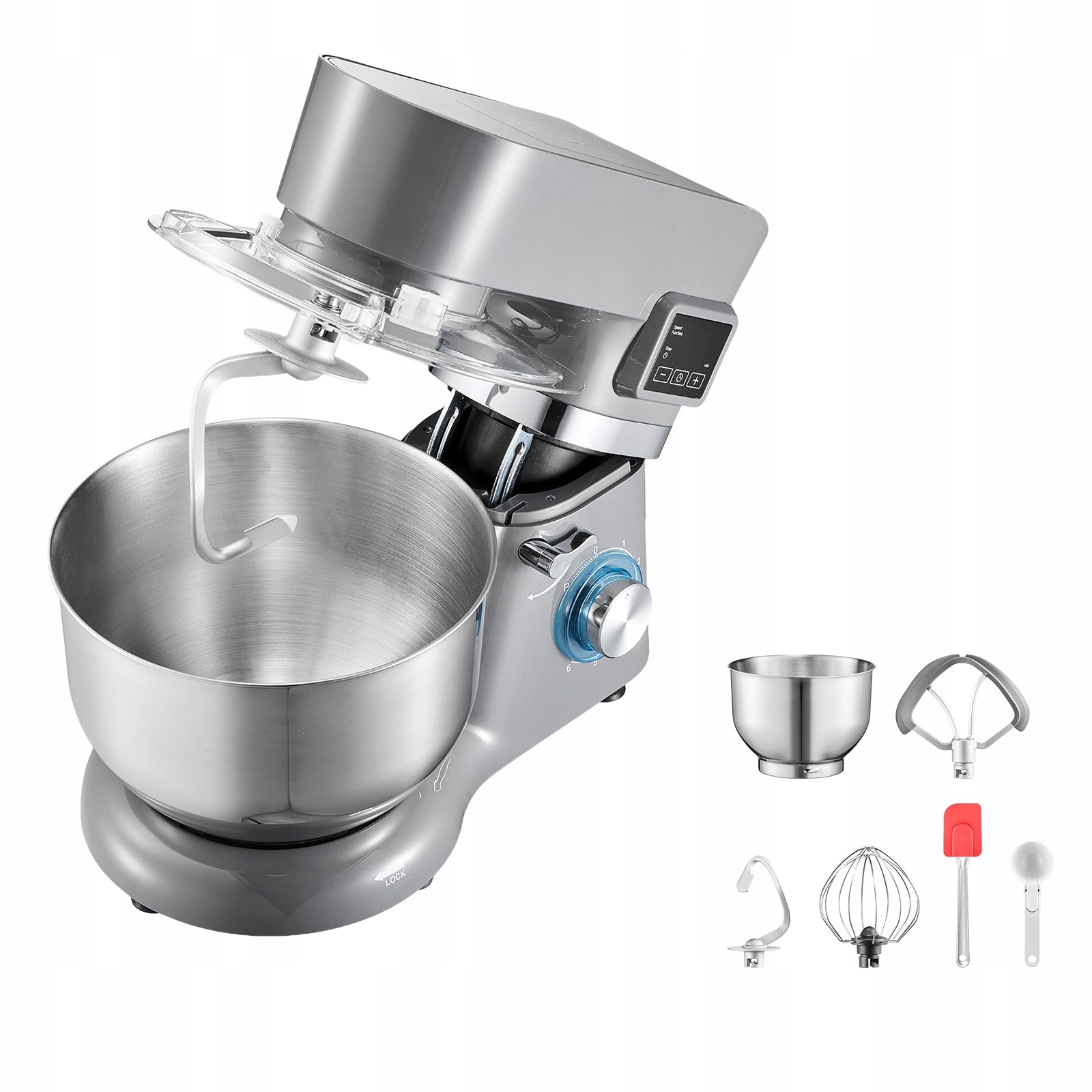SucceBuy Ice Cream Machine 1,7L 1400W With Digital LED Display And Timer Brand SucceBuy