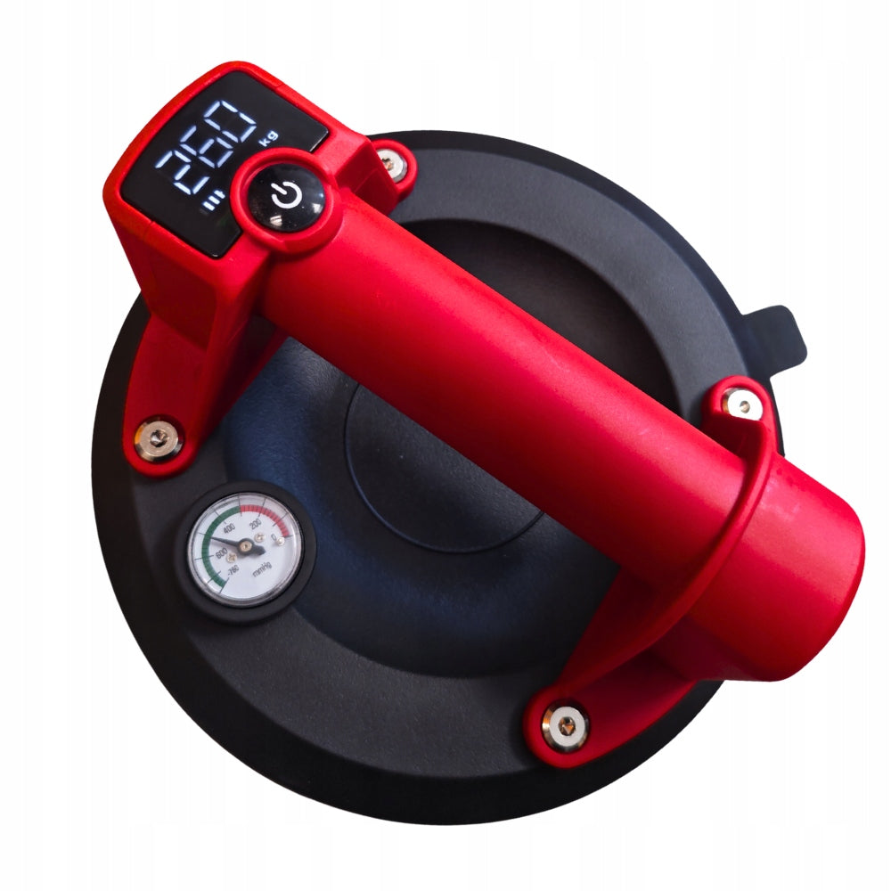 Suction cup for cordless tiles with LCD diameter 200 mm lifting capacity 200 kg Manufacturer code BAVARIA-TOOLS RS2565S