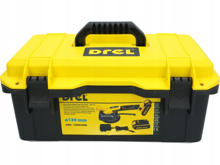 Suction cup vibrating power tool for laying TILES 2xAKU 21V Suitcase Batteries included yes