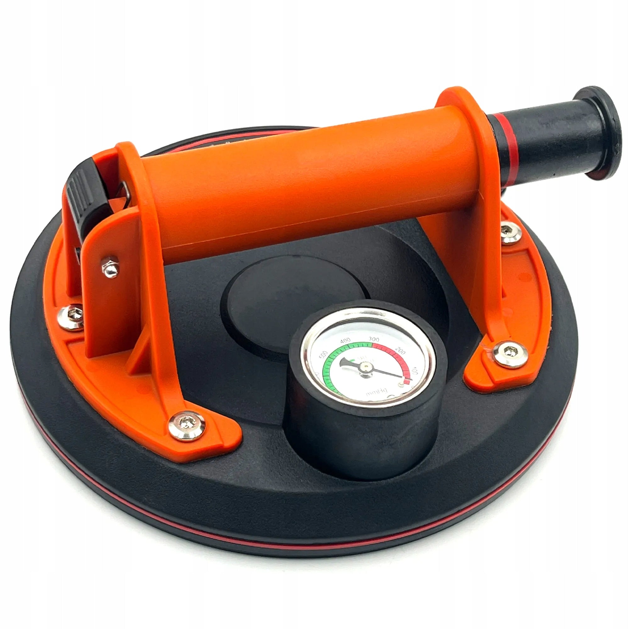 Suction cup with pressure gauge for glass tiles and stoneware 200kg FOR GLASS GLAZE SOLID