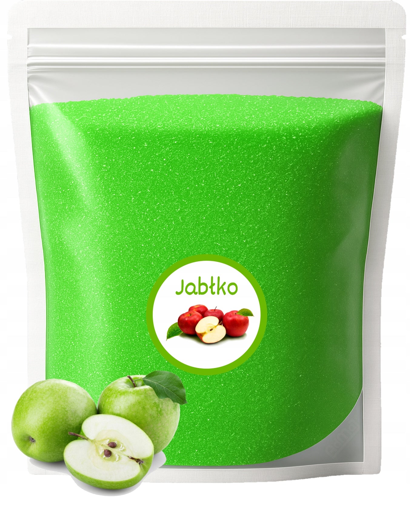 Sugar 5kg Green Apple Cotton Candy Flavored Doypack Dry