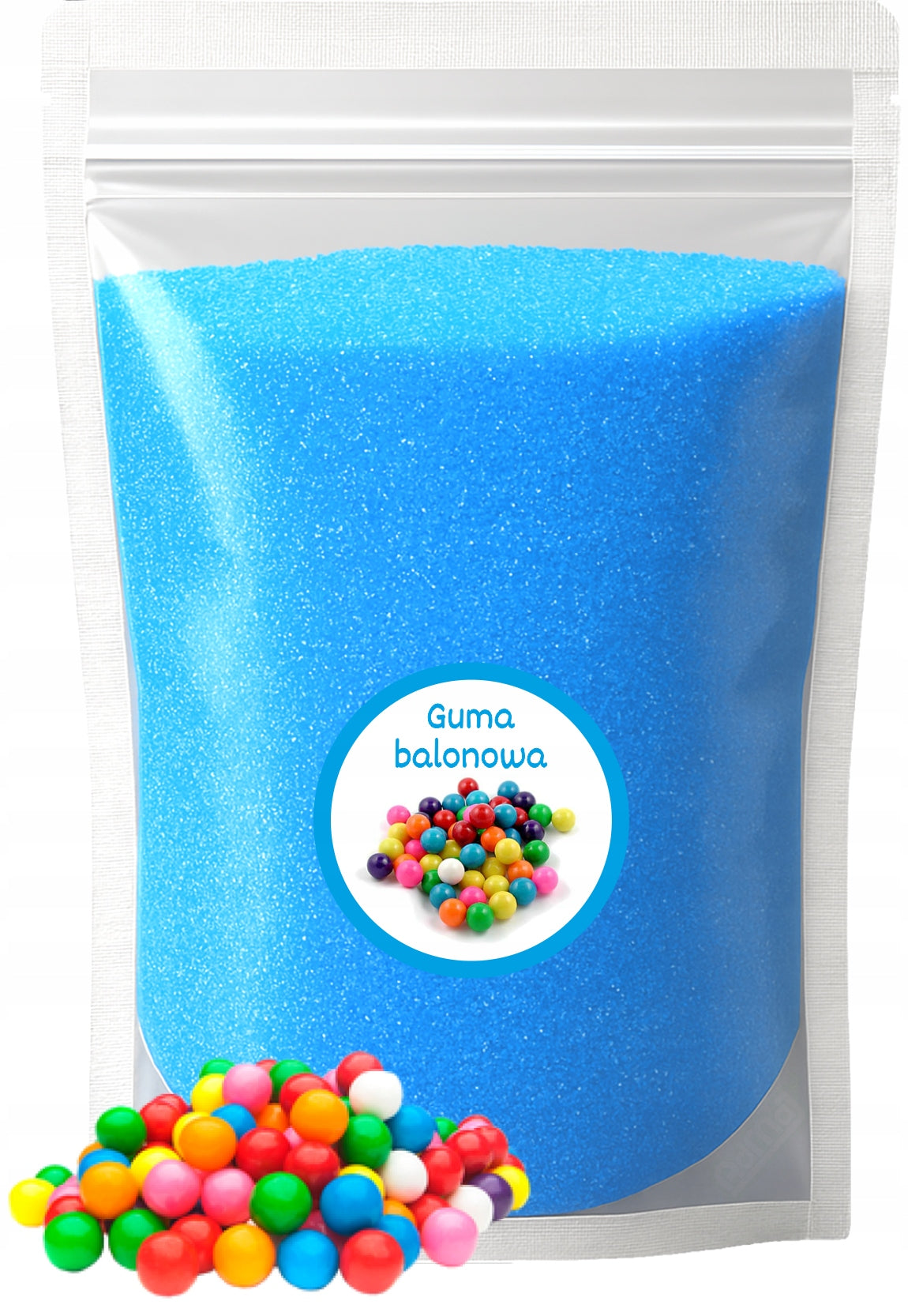 Sugar For Cotton Candy BALLOON GUM 1kg Colorful For Taste Machine Dry