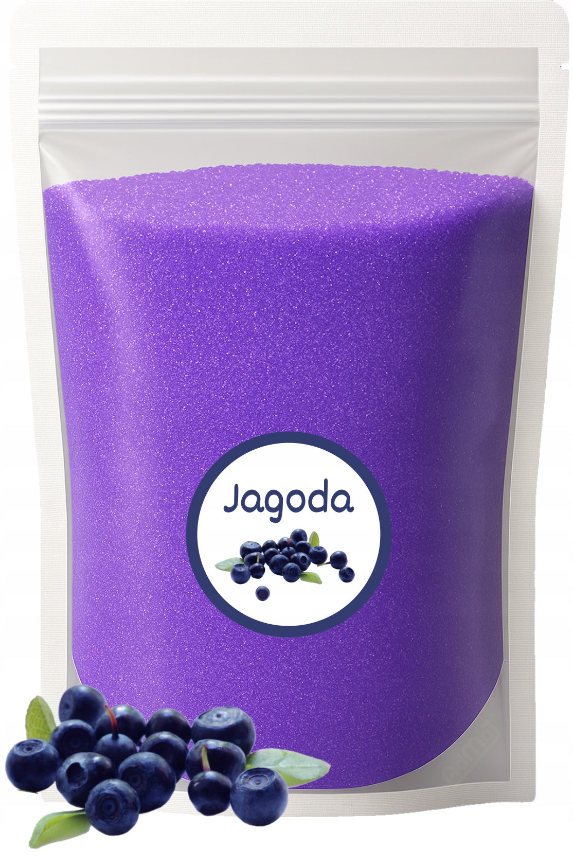 Sugar For Cotton Candy BERRY 1kg Color Blueberry Violet Dry For Machine