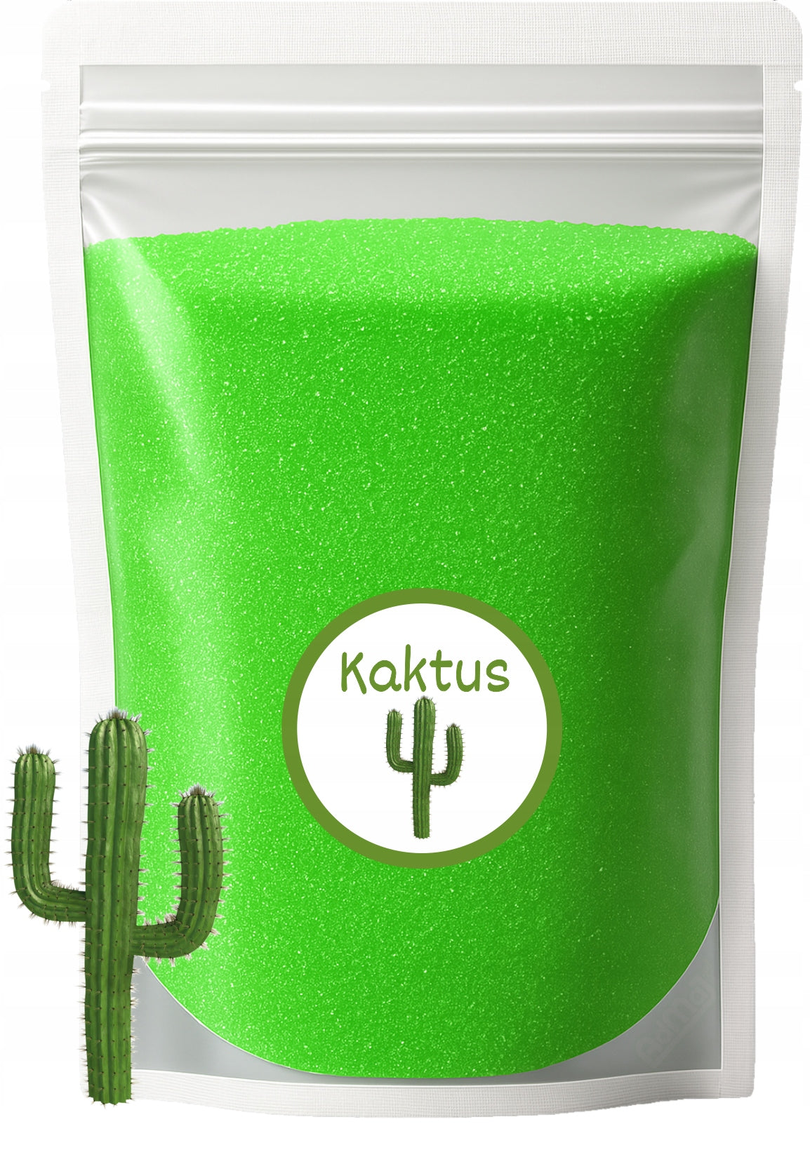 Sugar For Cotton Candy CACTUS 1kg Cactus Color Green Dry For Machine
