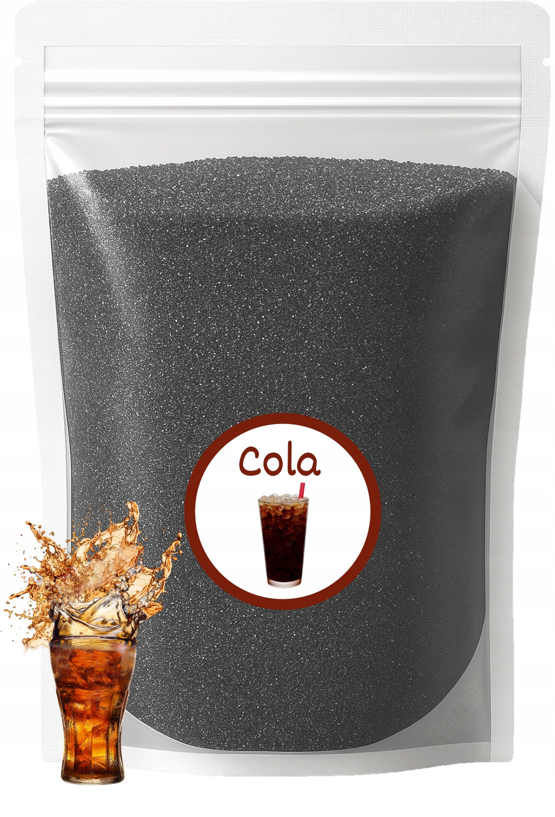 Sugar For Cotton Candy COLA 1kg Black Grey Colic Dry For Machine