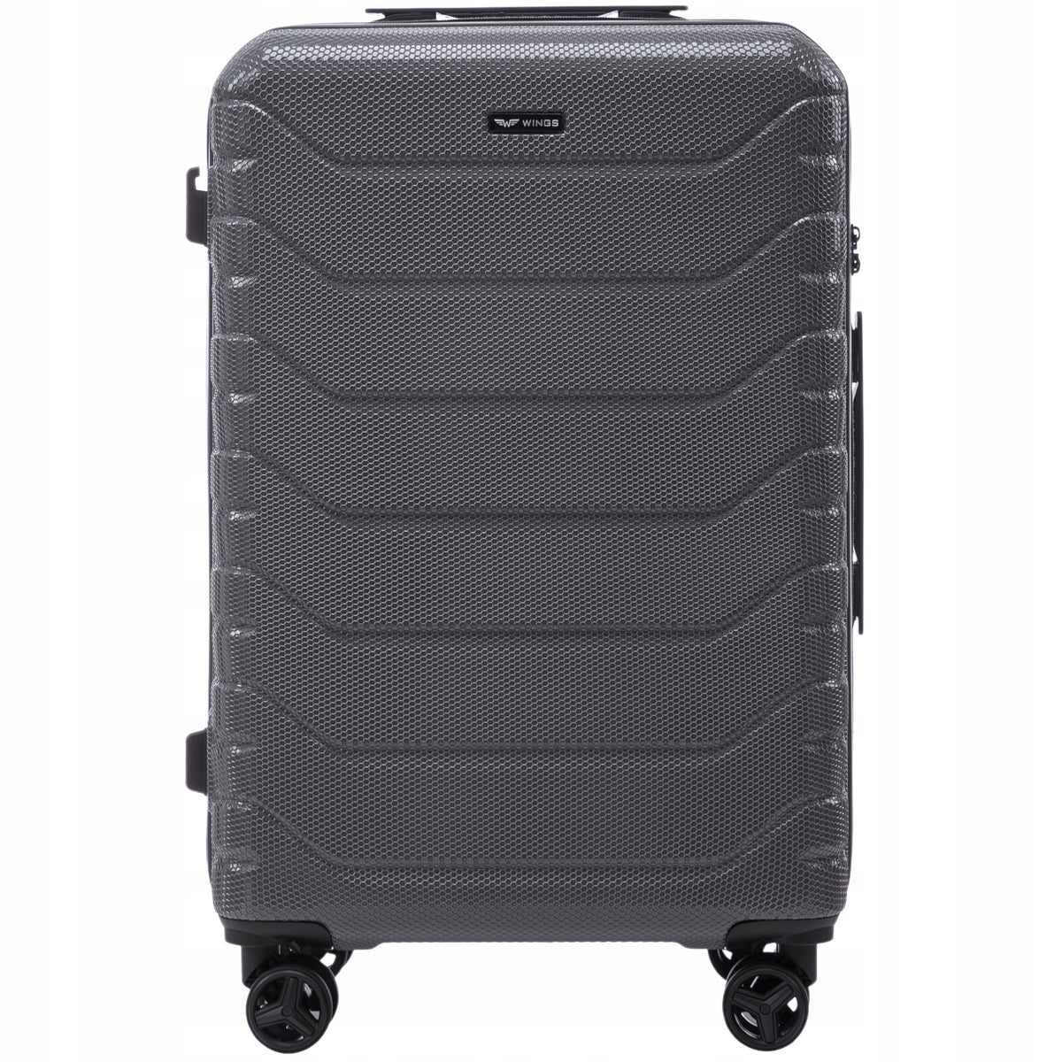 Suitcase Medium M Hard 63L Luggage Registered Lock TSA Polycarbonate CRK01G Brand Wings