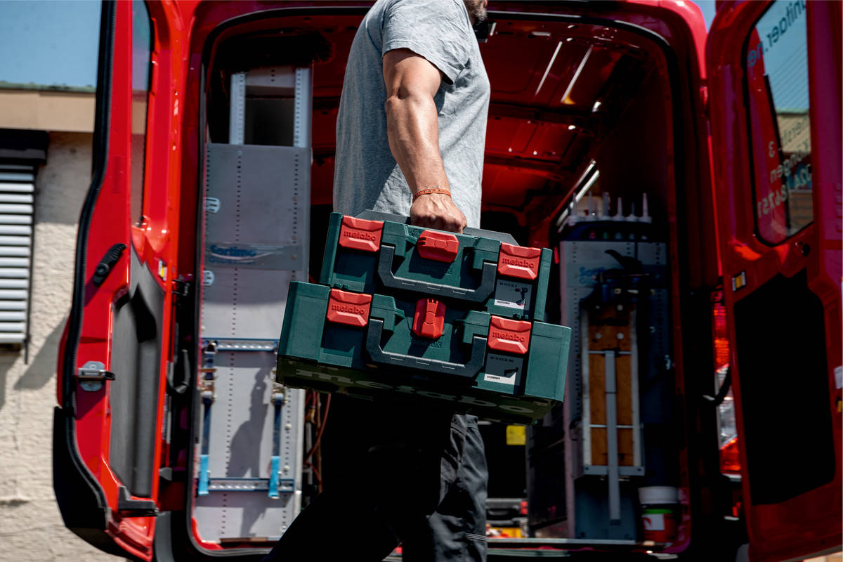 Suitcase Metabo Metabox 165L 496x296x165mm 165mm Toolbox Manufacturer code 626889000