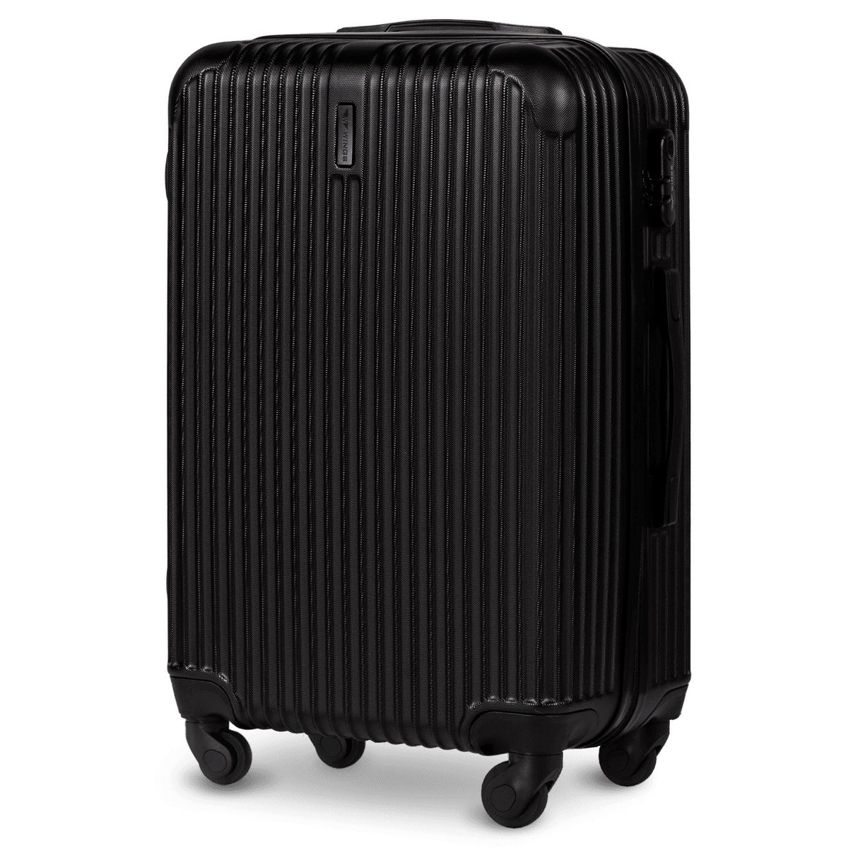 Suitcase WINGS EGRET large 97L ABS+ hard travel with cipher and wheels 360 Manufacturer code TR058-L-BLACK