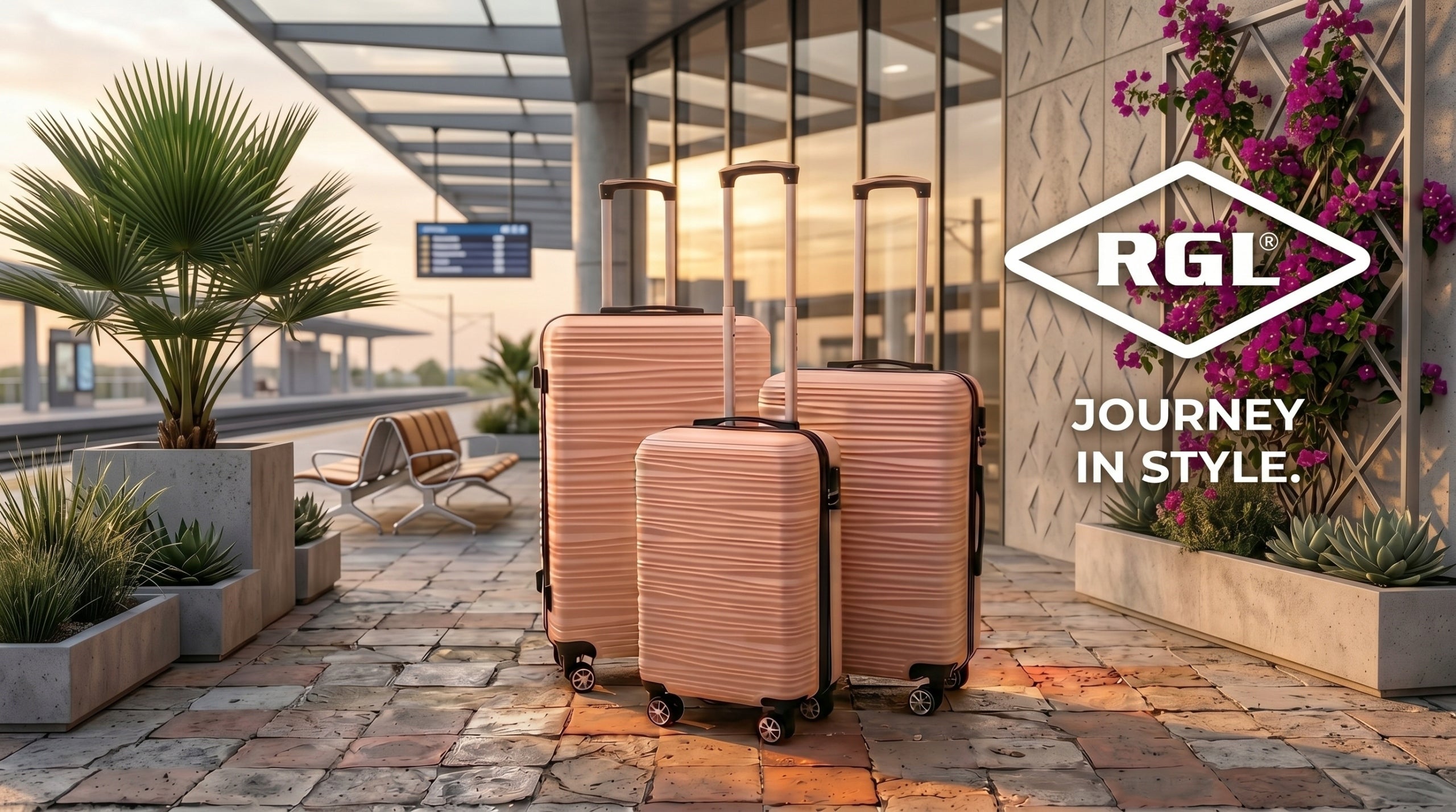 Suitcase XL medium travel wheels luggage 4 double wheels bag Manufacturer code 818 średnia walizka podróżna XL
