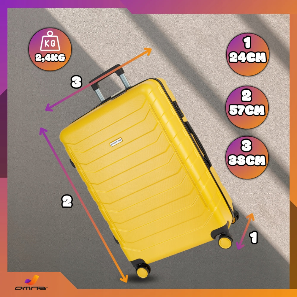 Suitcase small travel cabin on wheels ABS bag for children 40L Packaging status original