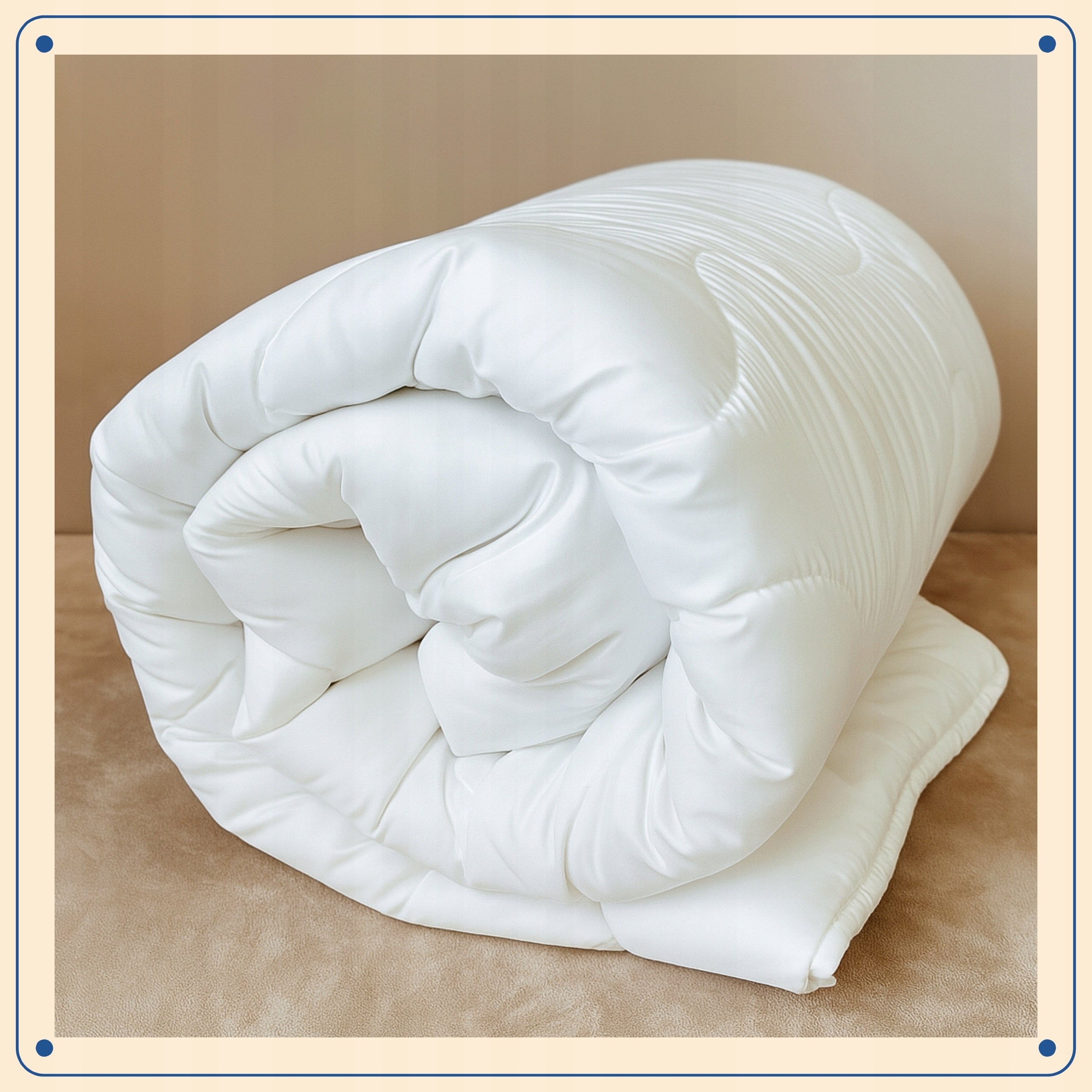 Summer Quilt Anti-Allergic Set 200x220 + 2 Cushions 70x80 Premium Length 220 cm