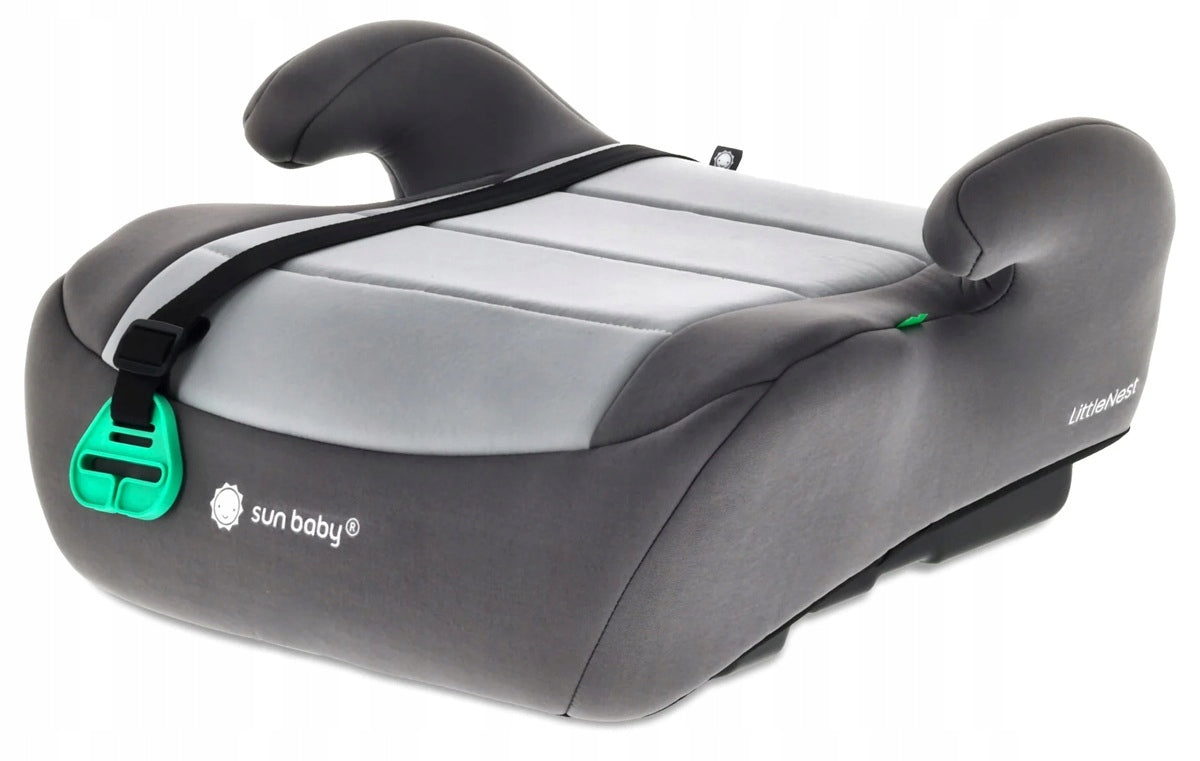 Sun Baby - LittleNest car seat, pad 125-150 cm grey.