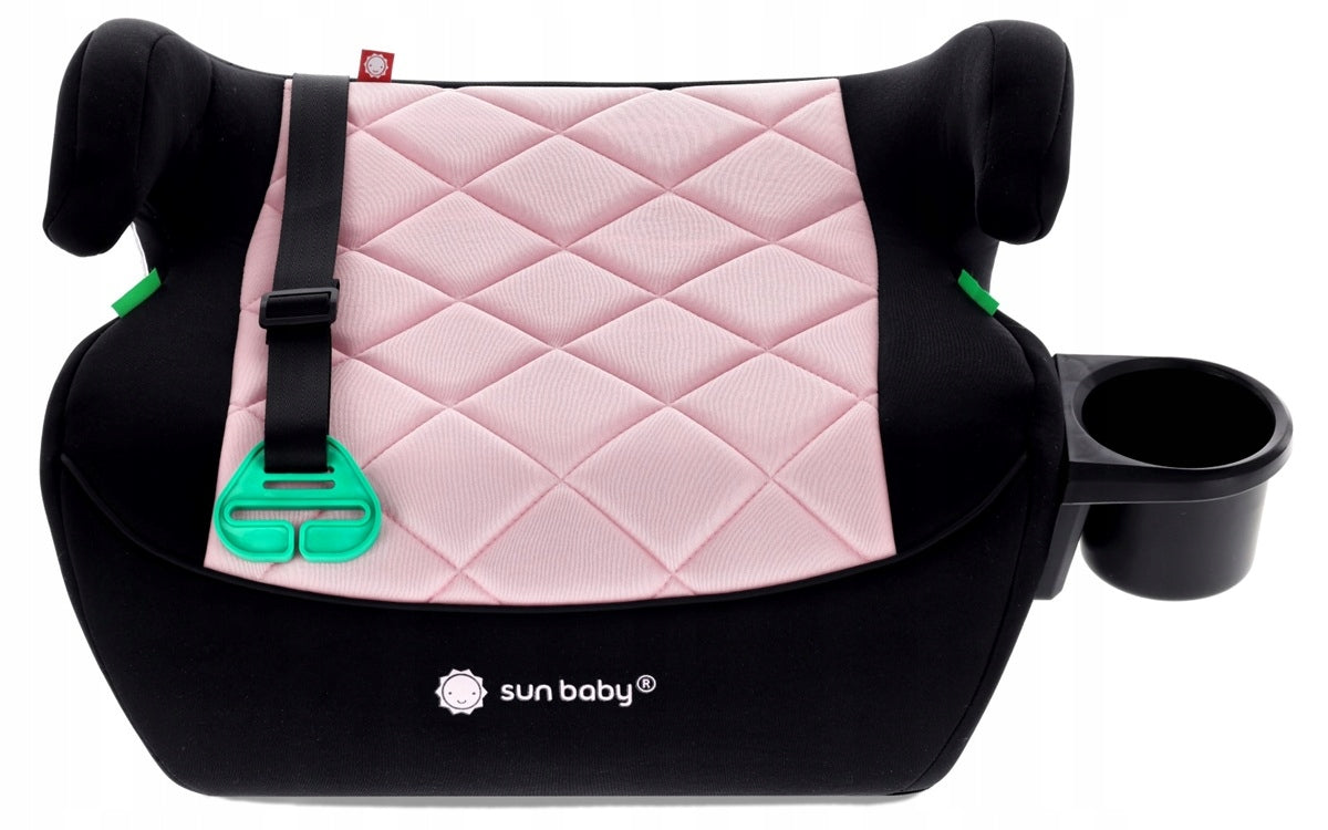 Sun Baby - LittleNestPro ISOFIX car seat 125-150 cm pink. Manufacturer code B06.005.0.3