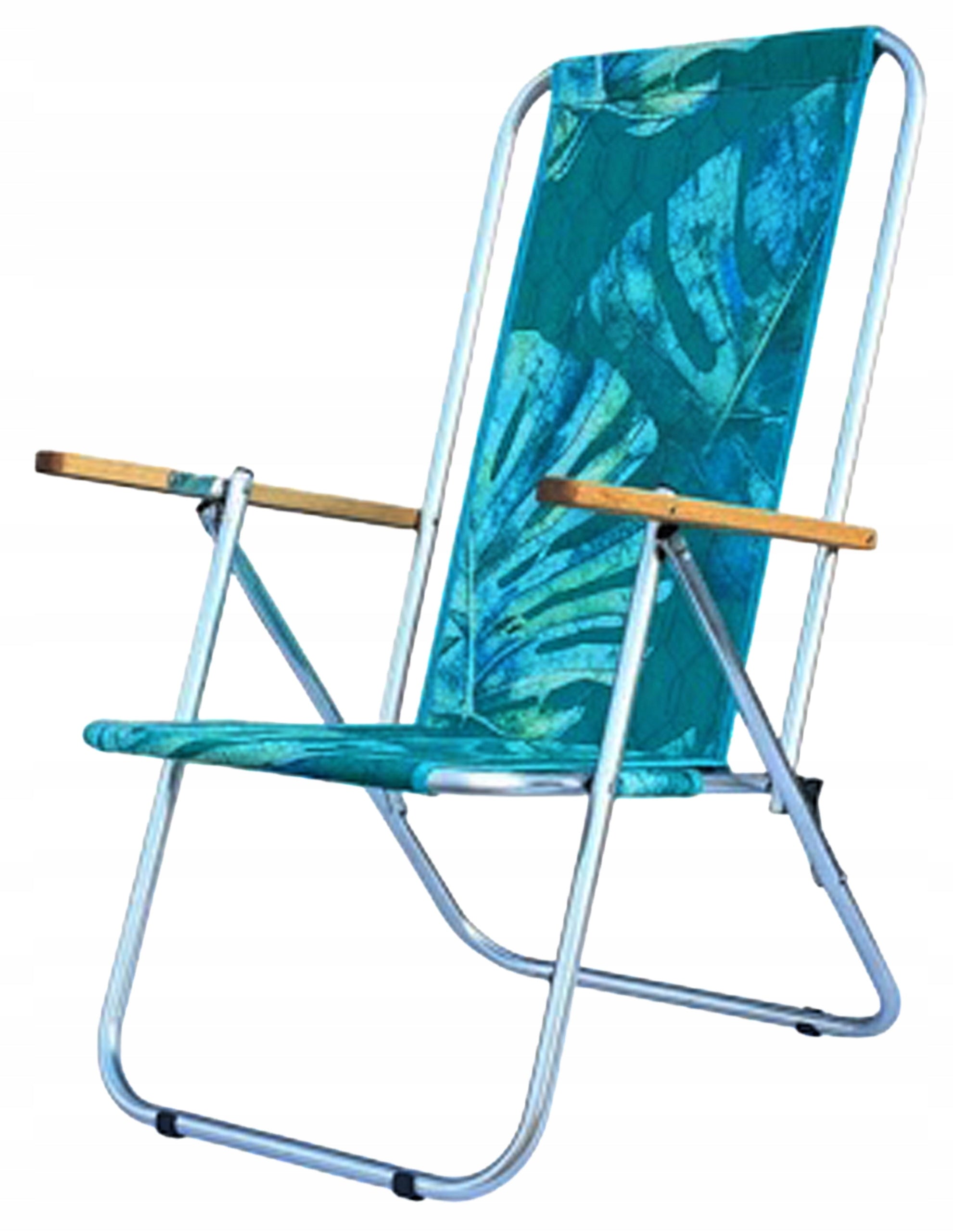 Sun Lounger Beach Chair Aluminum Two Position Lightweight Folding 120kg Piknik New Packaging status original
