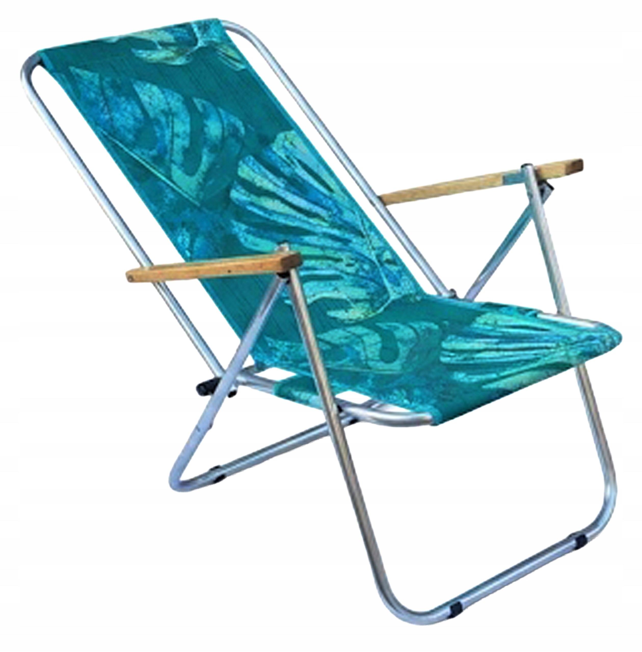 Sun Lounger Beach Chair Aluminum Two Position Lightweight Folding 120kg Piknik New