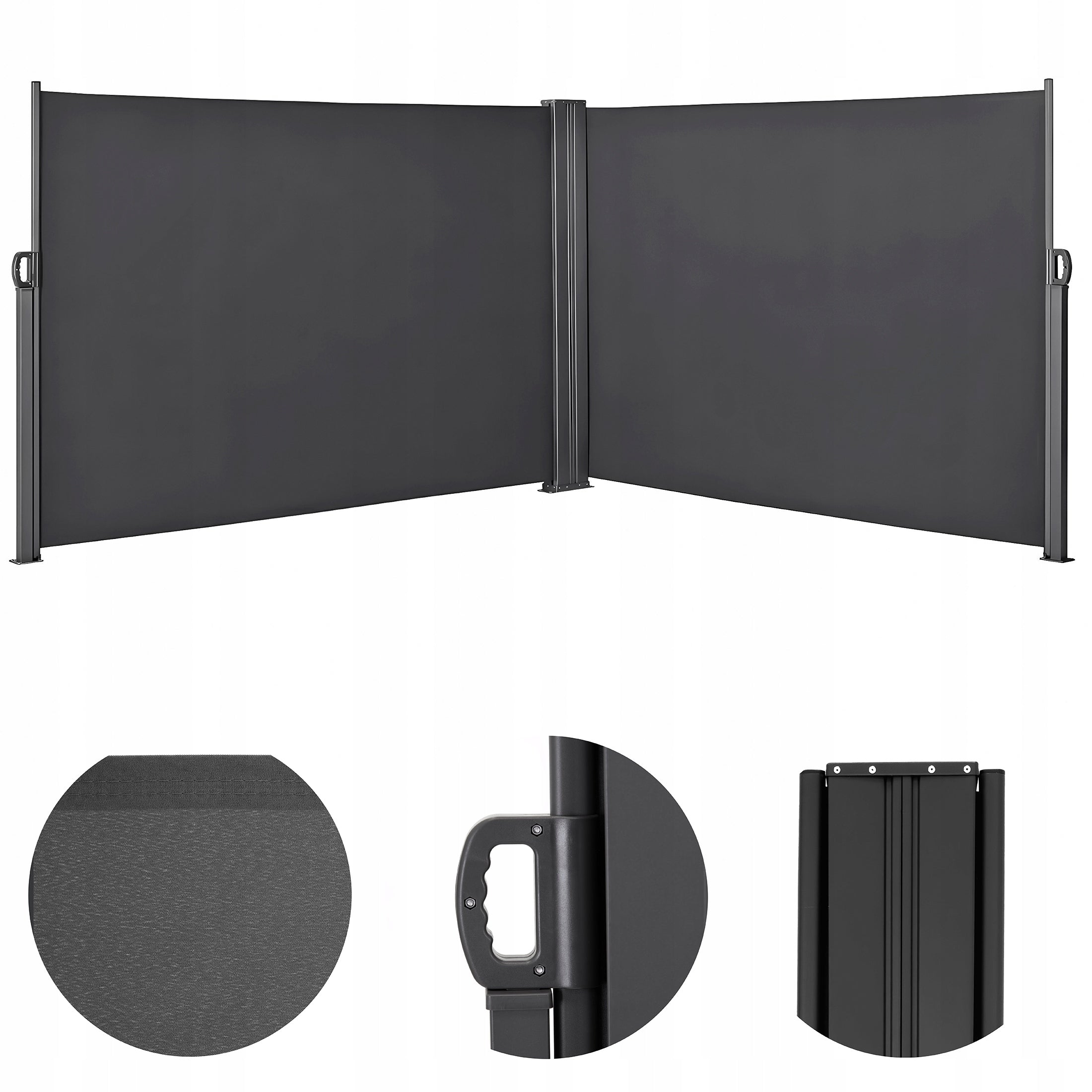 Sun Protection Terrace Awning 600x200cm Garden Side UV Protection Manufacturer code OM-357884