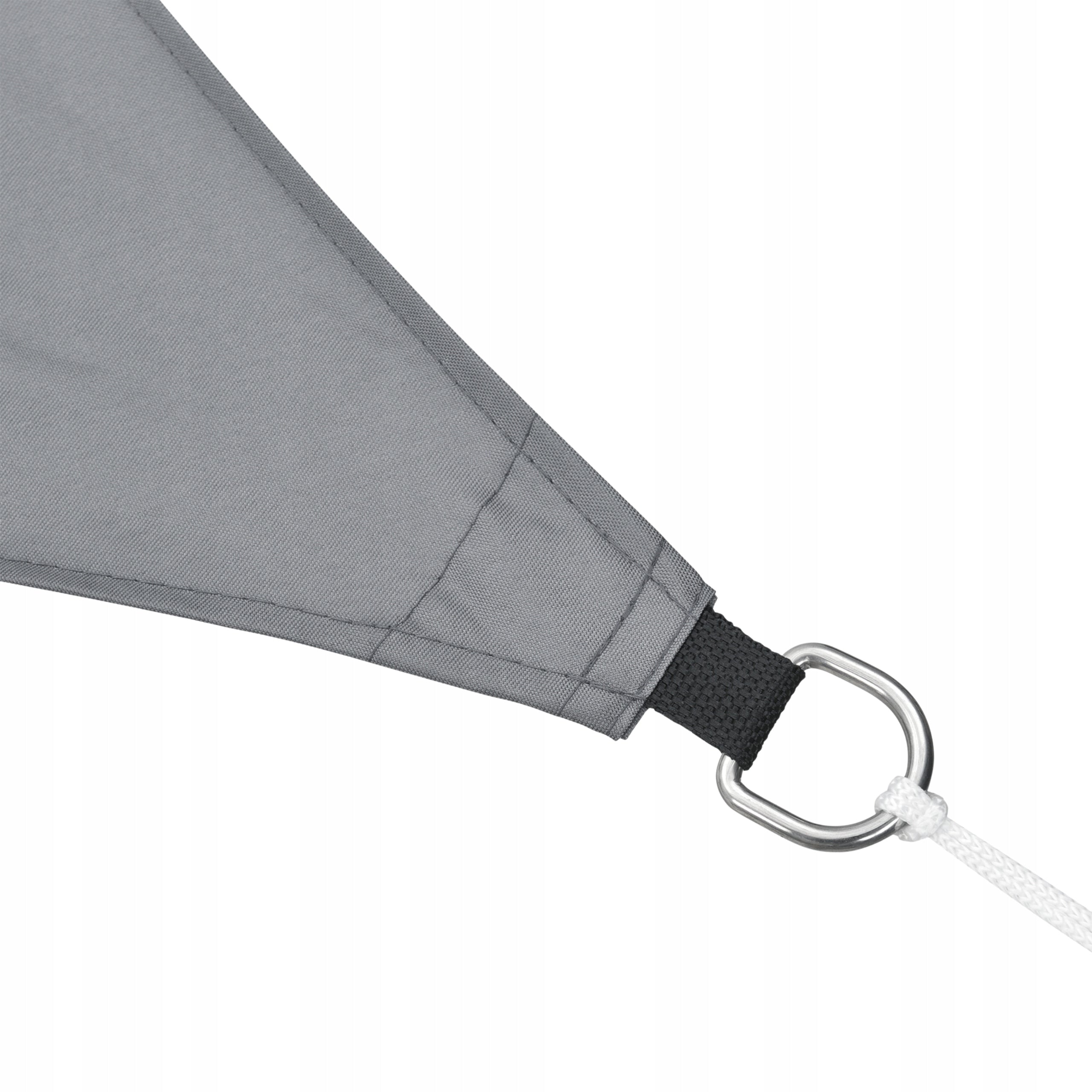 Sun Sail 4x4 m Square Waterproof Garden Sail Grey Kind shade sail