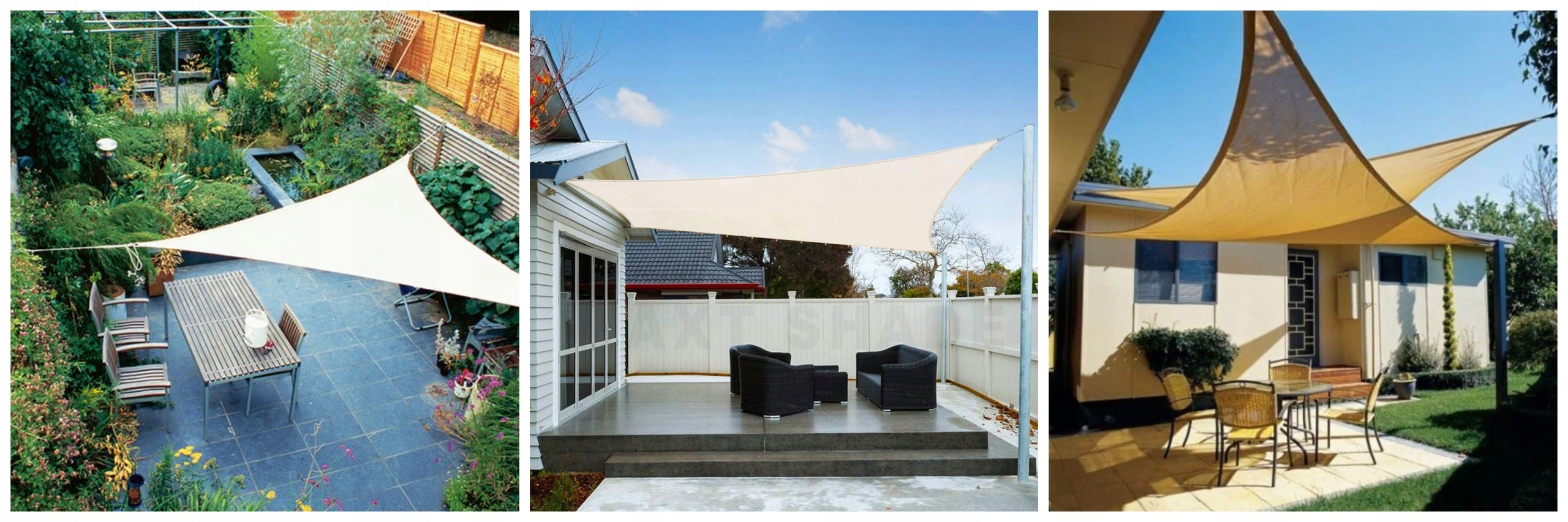 Sun Sail Garden Awning Umbrella 3x2,5x2,5 m Anthracite Shadow Product width 300 cm