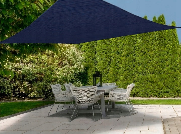 Sun Sail Garden Waterproof 5x3 m Grey Strong Awning Kind shade sail