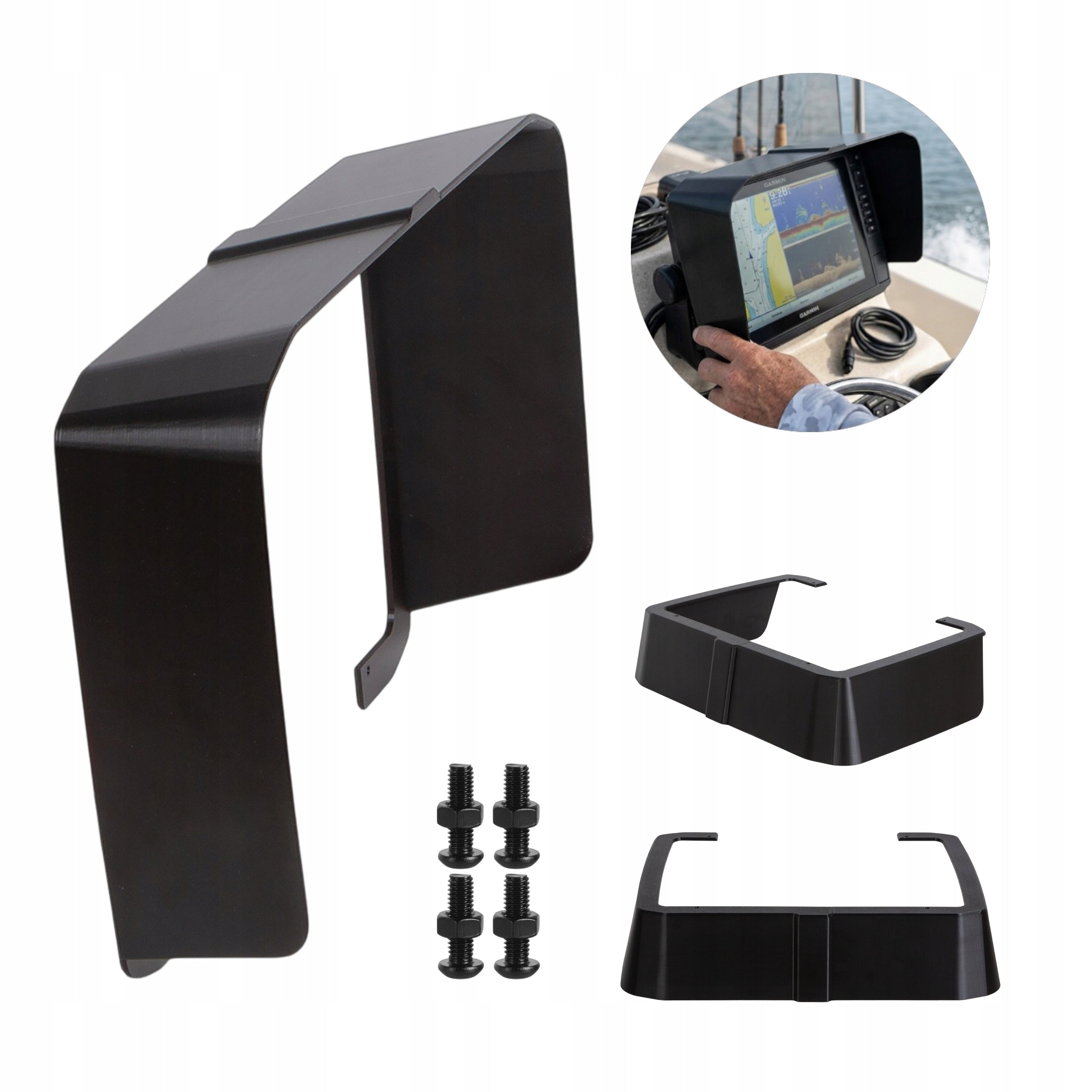 Sun visor for Garmin Echomap Ultra 1/2 122sv