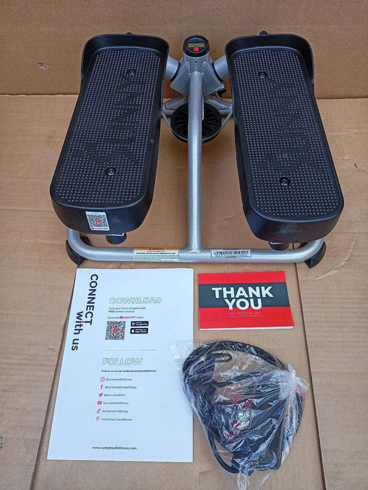 Sunny Health & Fitness SF-S0979 Simple Stepper Additional features non-slip surface