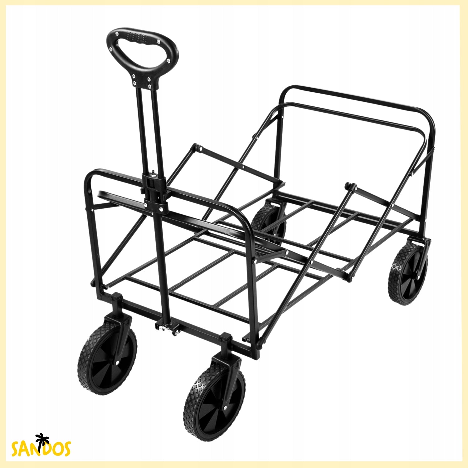 Sunshine Beach Cart Blue Folding Hiking Beach Camping 100kg Brand no brand
