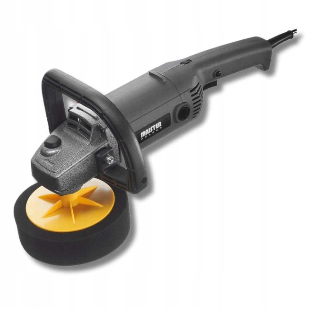 Super CAR POLISHER with adjustable rotation SET 4x sponge STRONG 2600W Brand Majster Polska