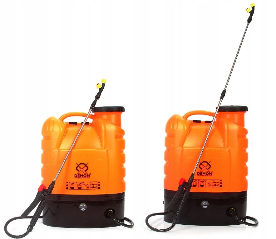 Super Pressure SPRAYER CORDLESS Garden KIT + PRO Tips Brand Demon