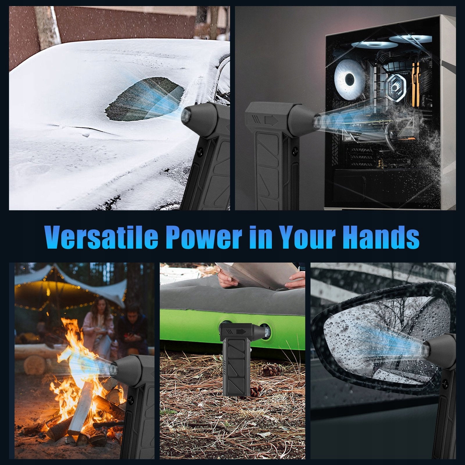 Super Turbo Fan Campin Handheld Dust Cleaner Car Snow Water Grilla 8A Manufacturer code AG250805032598
