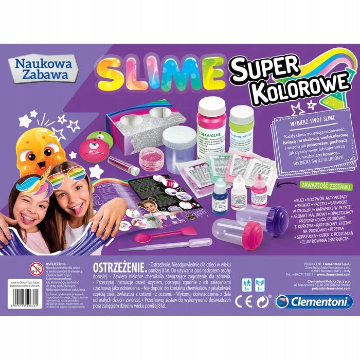 Super colorful Slime Certificates and opinions CE