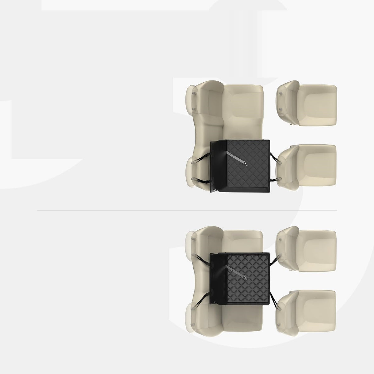 Super stable Wuglo dog car seat in size M 18KG PREMIUM Brand no brand