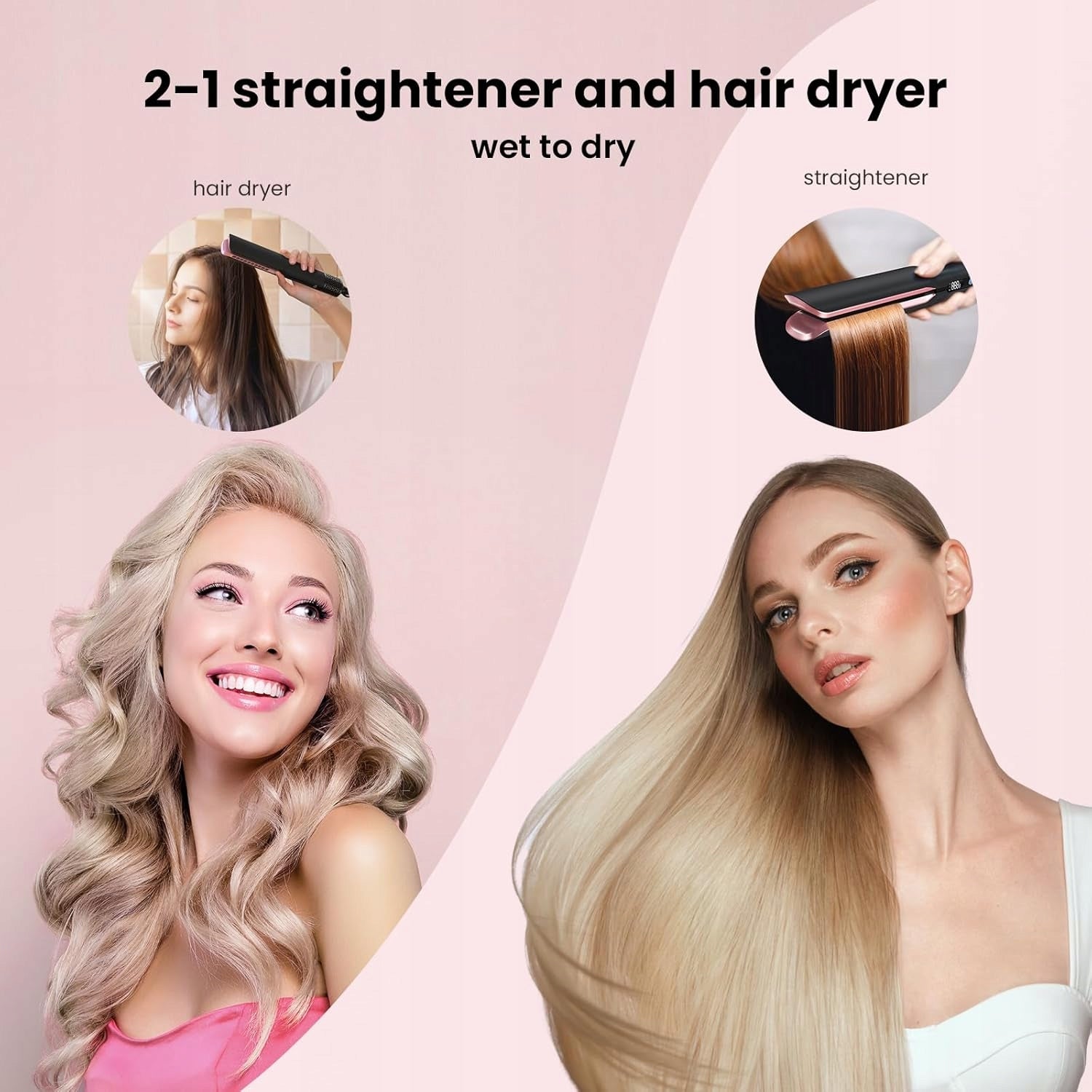 Supgaliy Ion Air Straightener Without Tiles Hair Styling 1300W Manufacturer code 23135667
