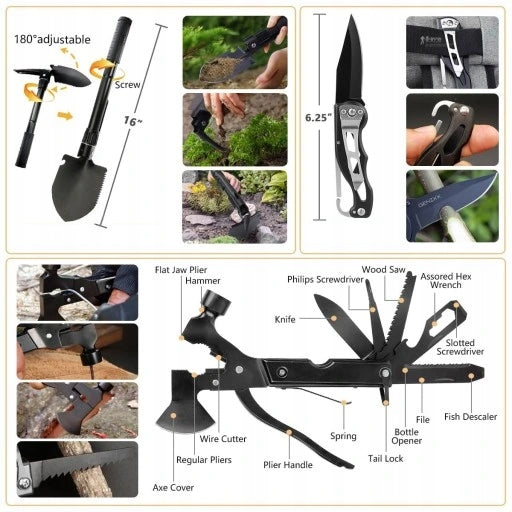 Survival Kit 196in1 Survival, Outdoor, Rescue Manufacturer code 17113897