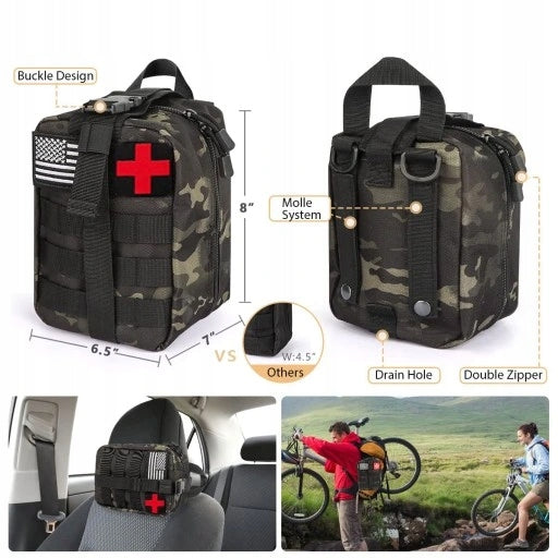 Survival Kit 196in1 Survival, Outdoor, Rescue Packaging status original