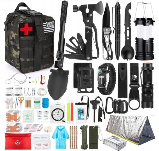 Survival Kit 196in1 Survival, Outdoor, Rescue