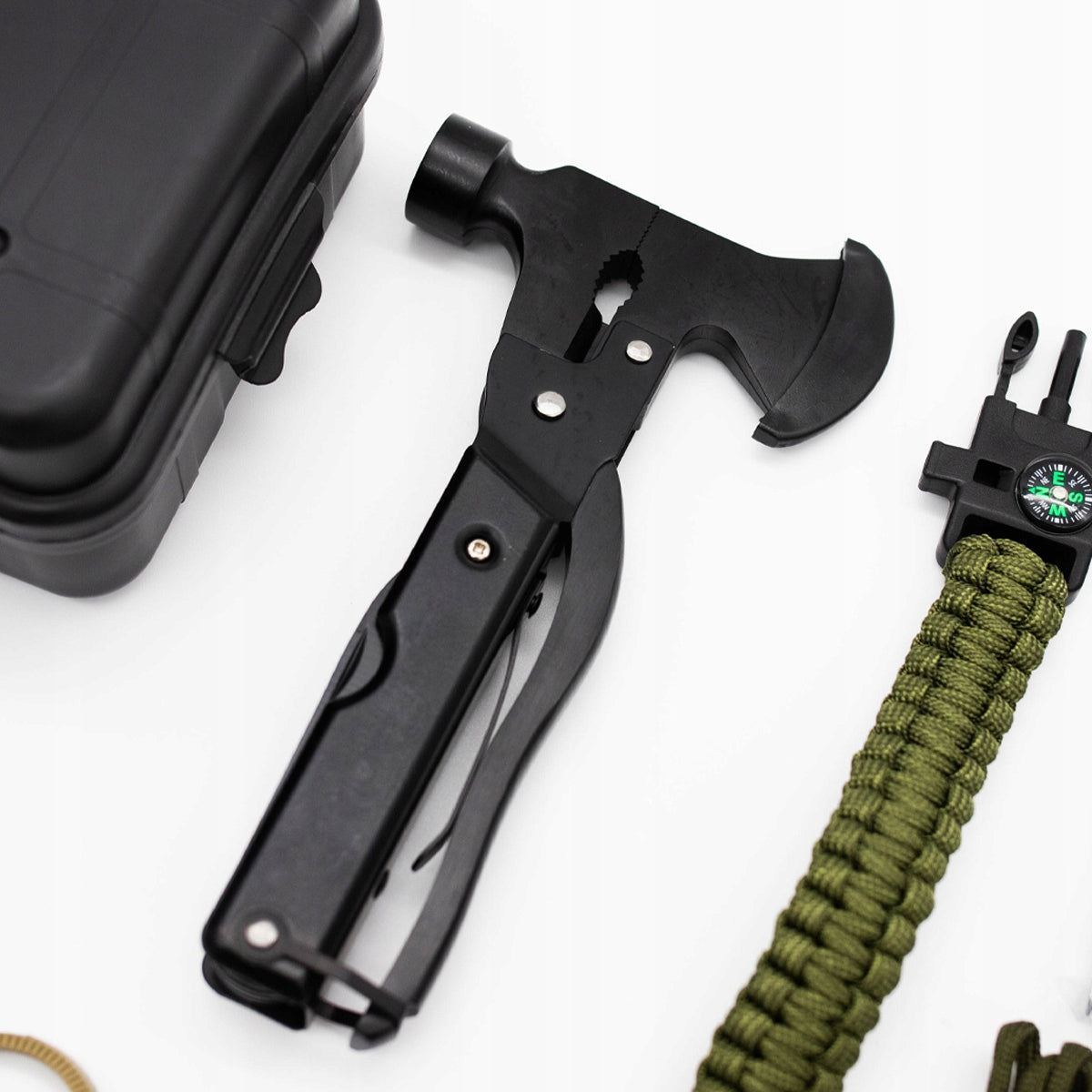 Survival Kit Military Survival Kit ZP-002 XXL Additional features non-slip handle accidental opening lock accidental closure lock case fastening clip string window breaker