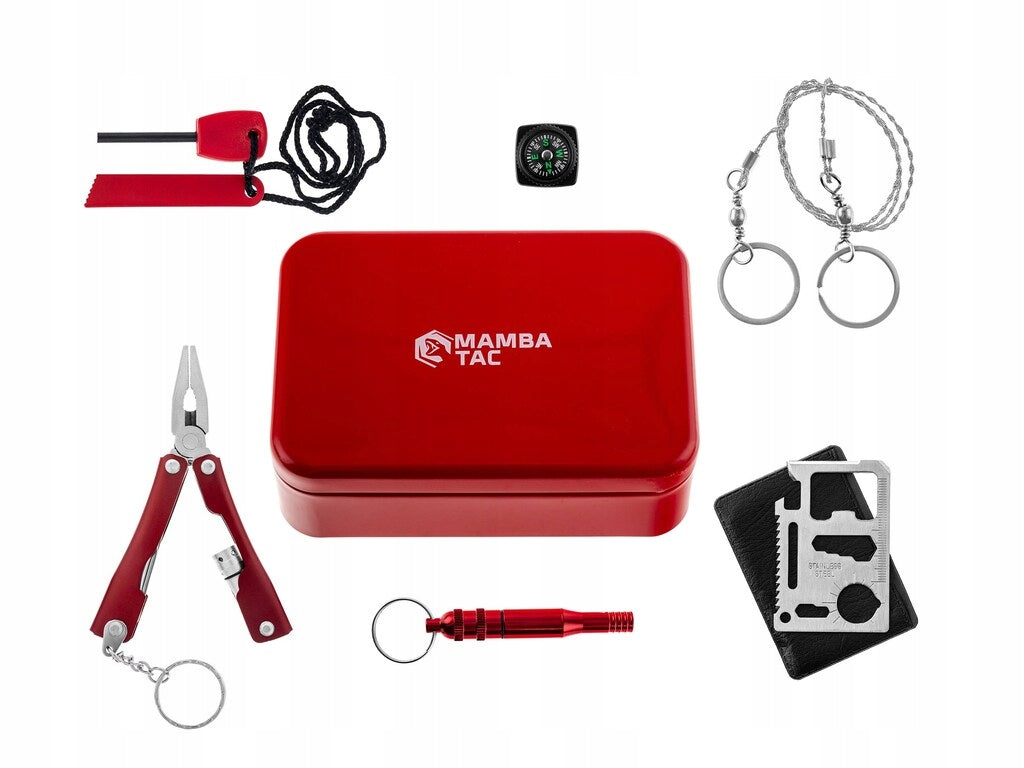 Survival Kit in Box Mamba Tac SOS Survival Kit